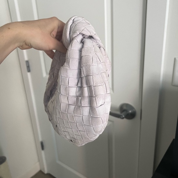 Bottega Veneta Mini Jodie Bag in Lavender Suede - Picture 3 of 9